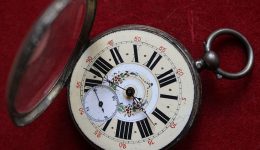 silver-and-white-round-analog-pocket-watch